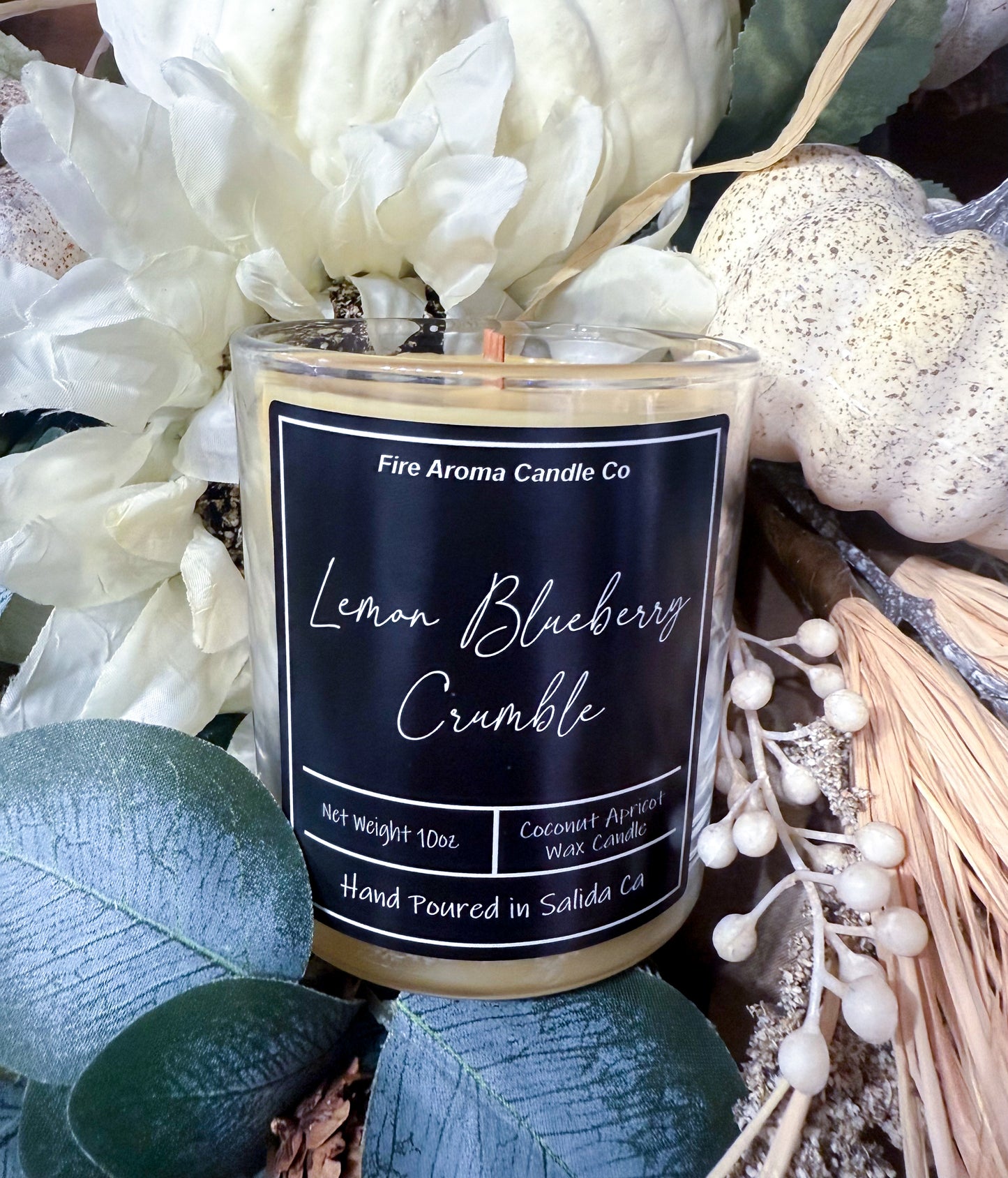 Lemon Blueberry Crumble